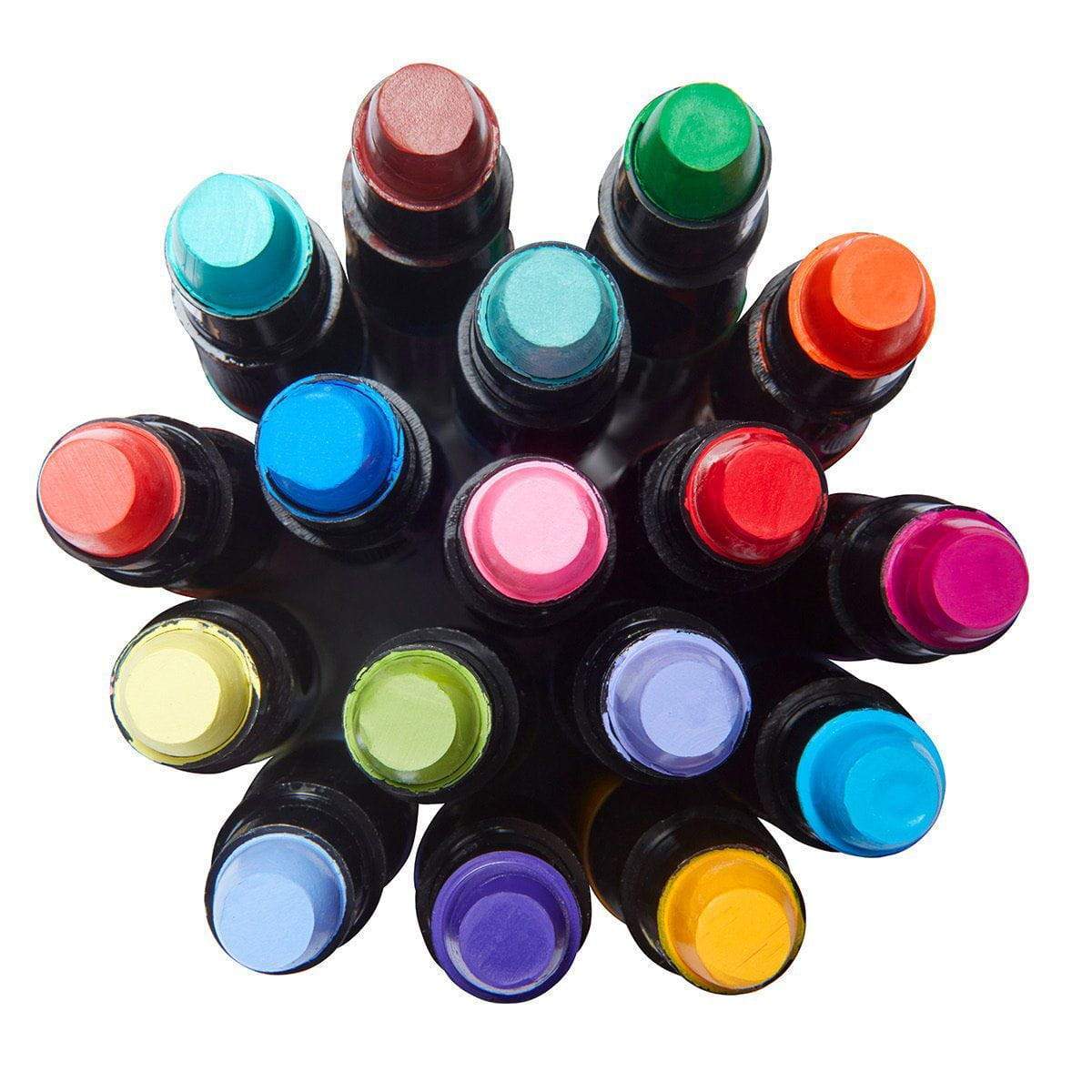 Mixed Media Gel Stick Crayons - 72 Colors by KINGART