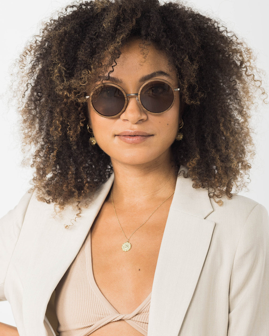 Largo - Metal & Wood Sunglasses by Tommy Owens