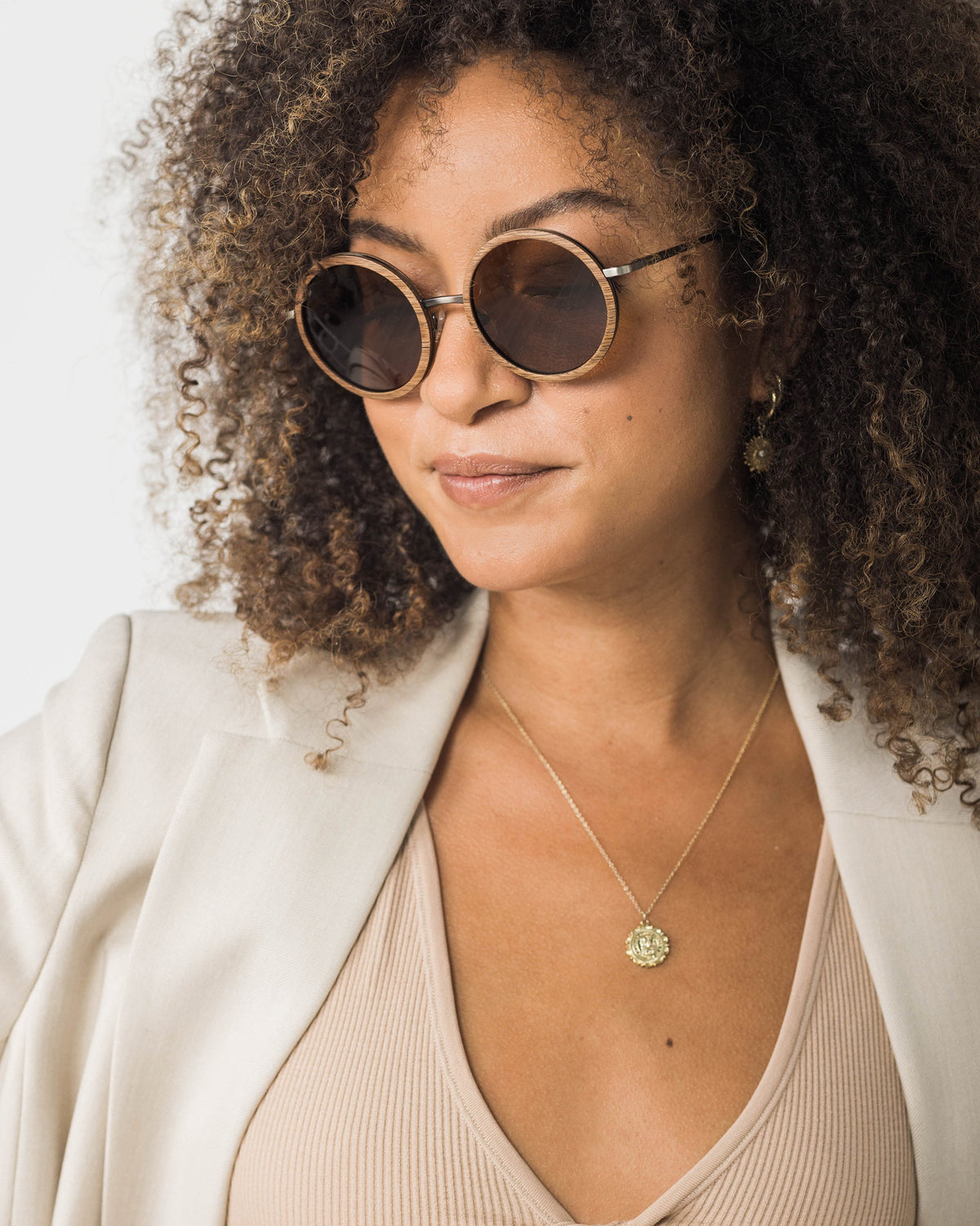 Largo - Metal & Wood Sunglasses by Tommy Owens