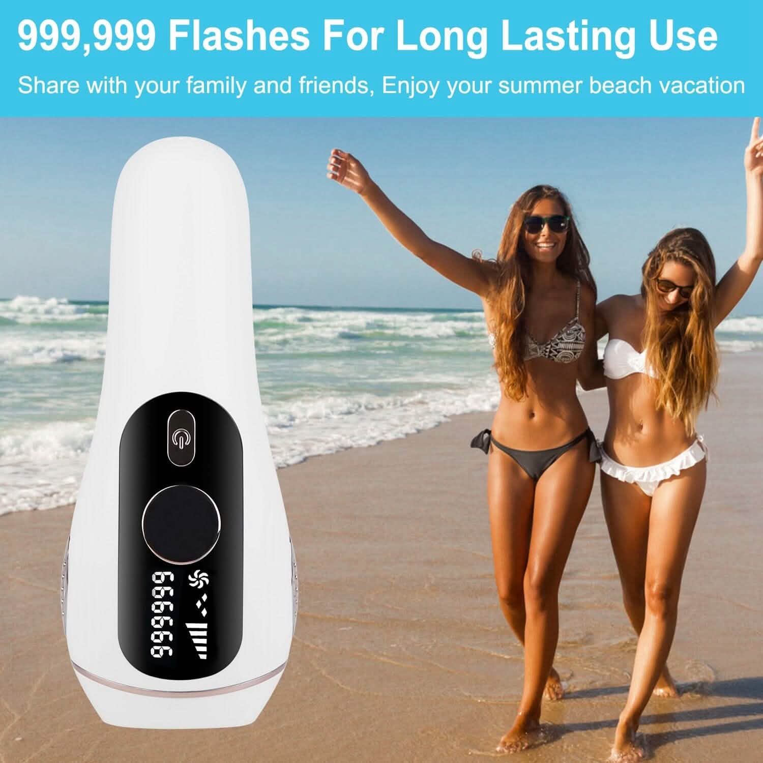 Laser Hair Removal Ice Cooling Permanent IPL by DailySale