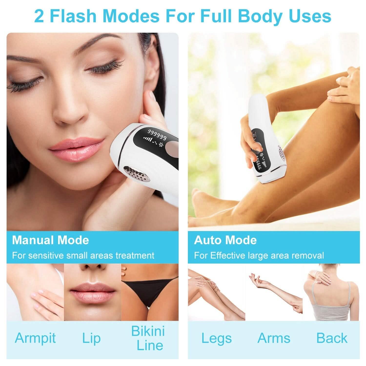 Laser Hair Removal Ice Cooling Permanent IPL by DailySale