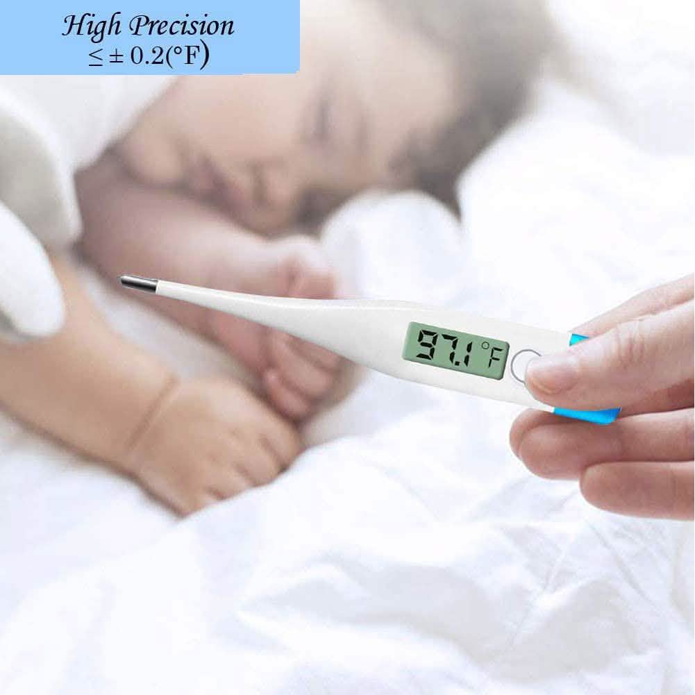 LCD Digital Thermometer Fahrenheit °F High Precision Waterproof Thermometer by DailySale