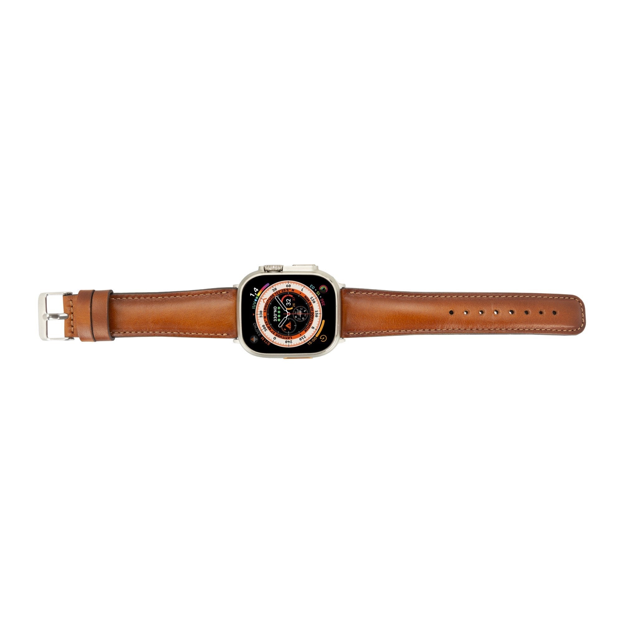 Jackson Leather Bands for Apple Watch 9, Ultra 2 & SE by Chocolate Crius