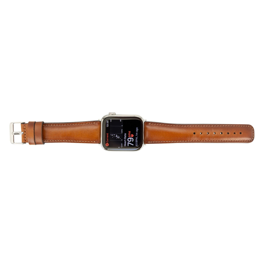 Jackson Leather Bands for Apple Watch 9, Ultra 2 & SE by Chocolate Crius