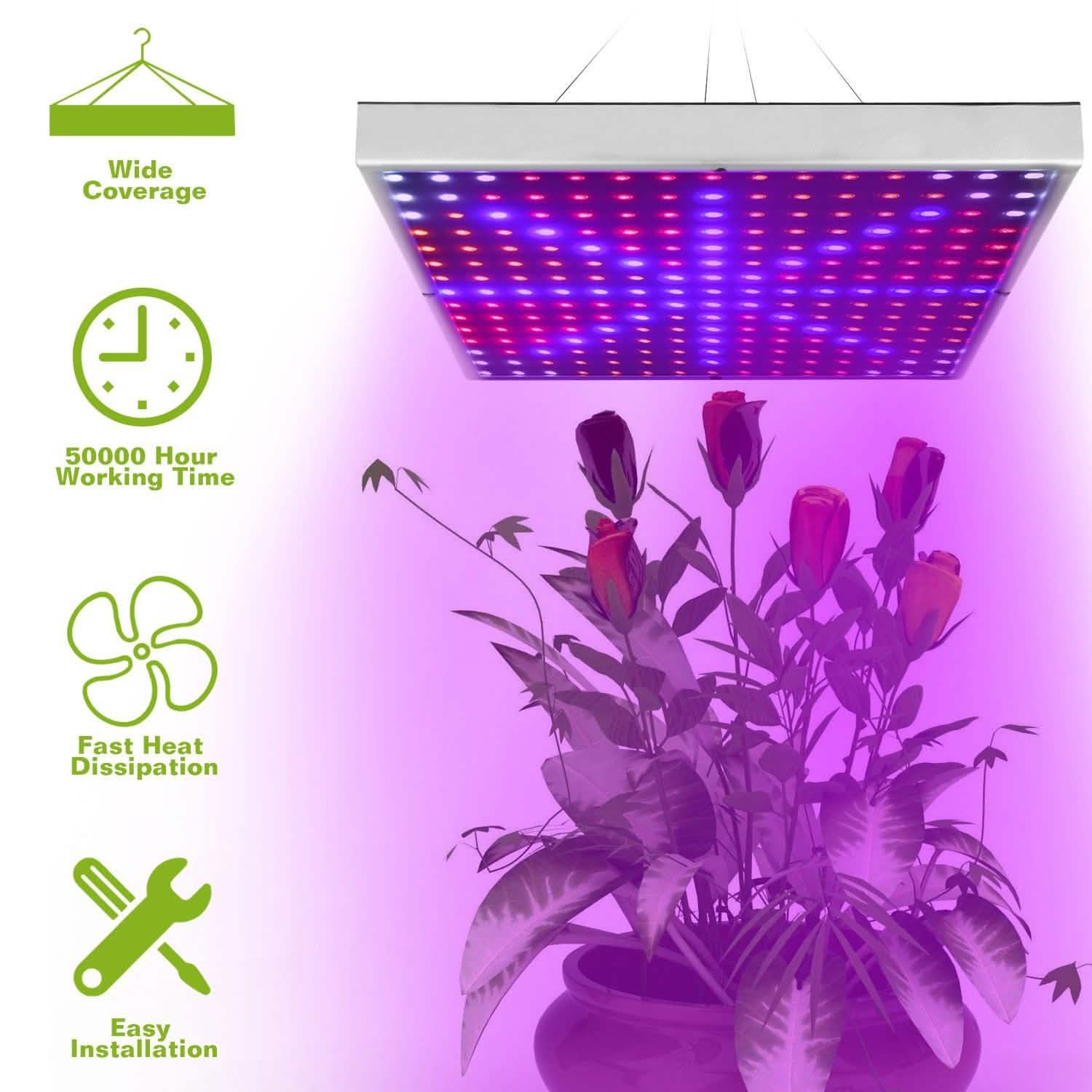 LED Grow Light Full Spectrum Hanging by DailySale