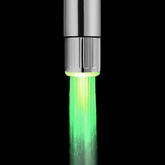 LED Light Water Faucet Tap Heads Glow LED Shower Stream by DailySale