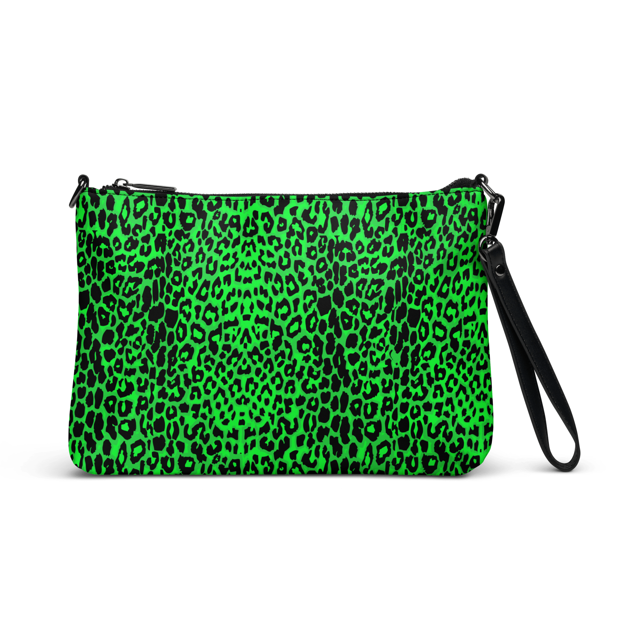 Lime Leopard Crossbody Bag by Goth Cloth Co.