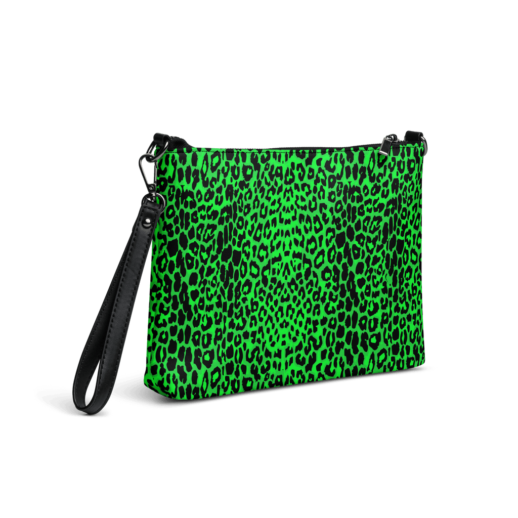 Lime Leopard Crossbody Bag by Goth Cloth Co.
