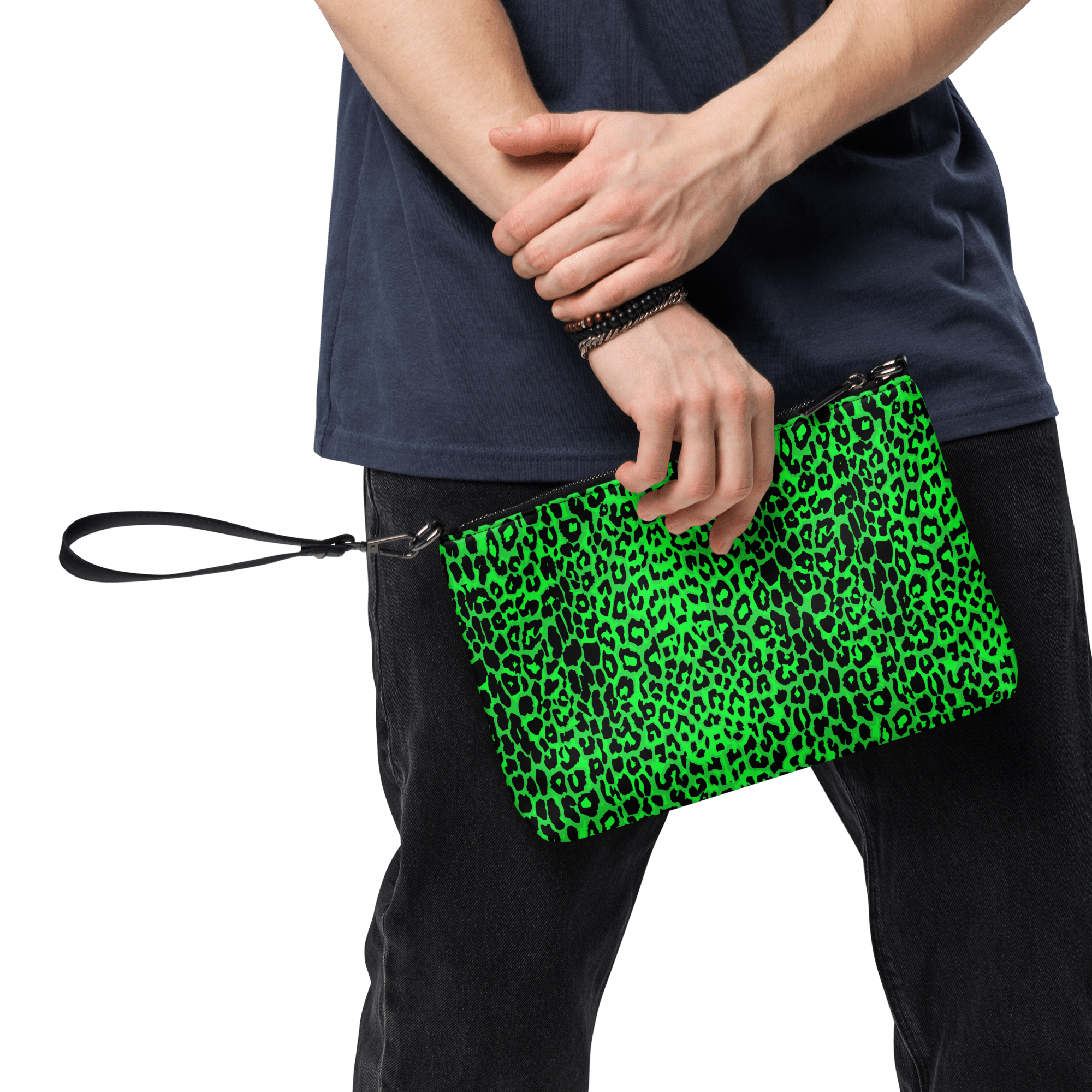Lime Leopard Crossbody Bag by Goth Cloth Co.