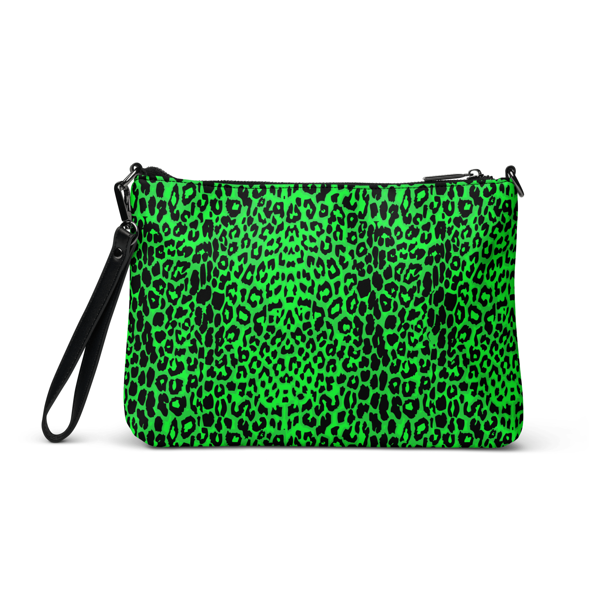 Lime Leopard Crossbody Bag by Goth Cloth Co.