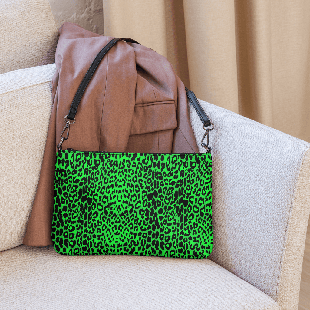 Lime Leopard Crossbody Bag by Goth Cloth Co.