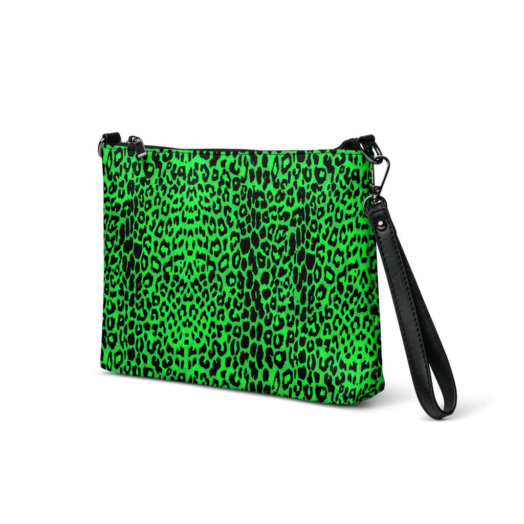 Lime Leopard Crossbody Bag by Goth Cloth Co.