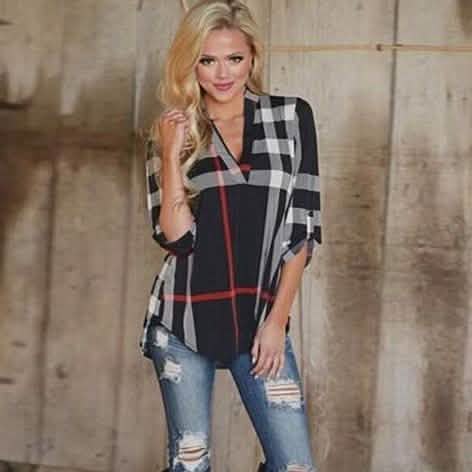 Londonite Shirt In Playful Plaids - Assorted Sizes by DailySale