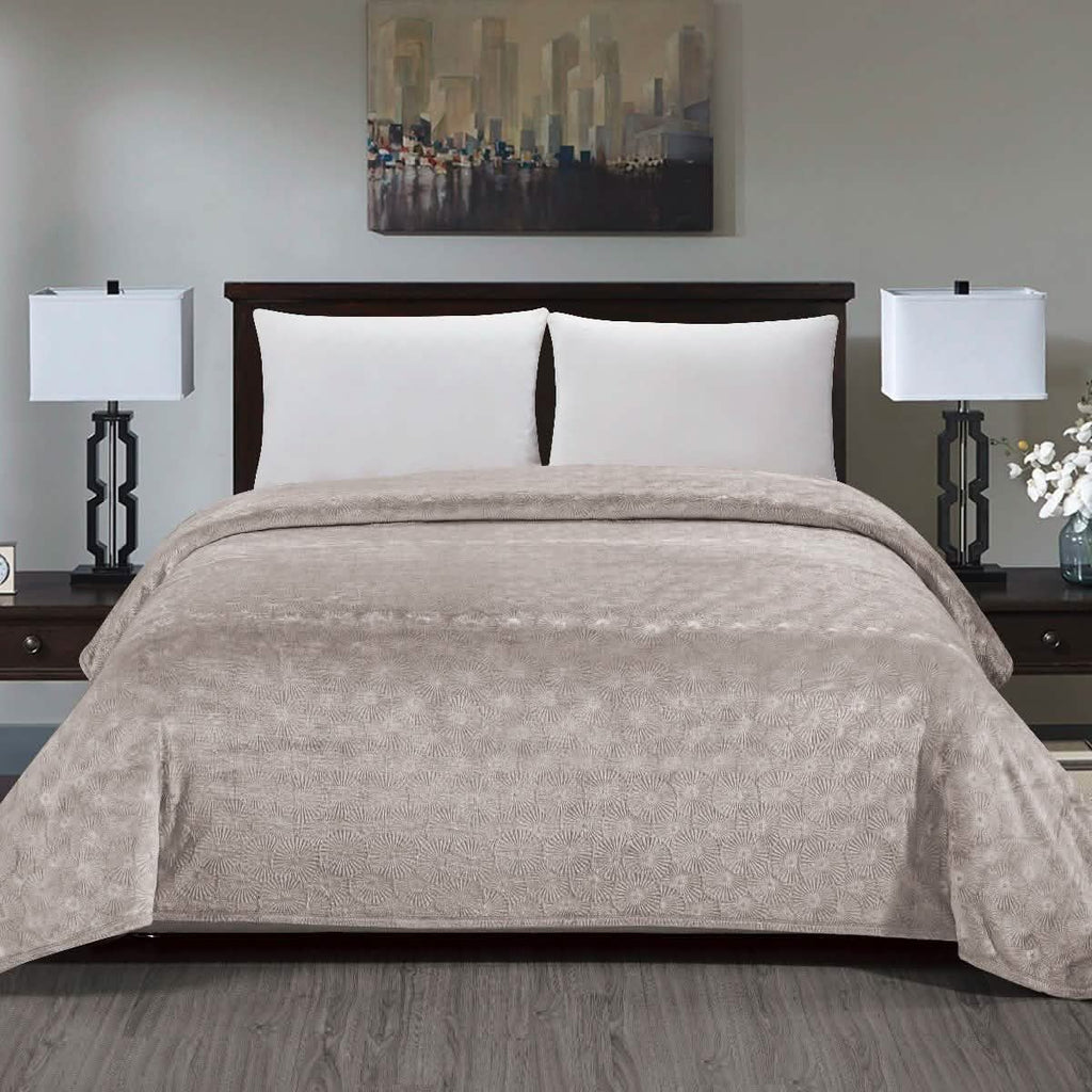 Louvre Blanket-Beige-King by DailySale