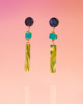 Lupe Jade Tropical Dangles by Tribeandtemple