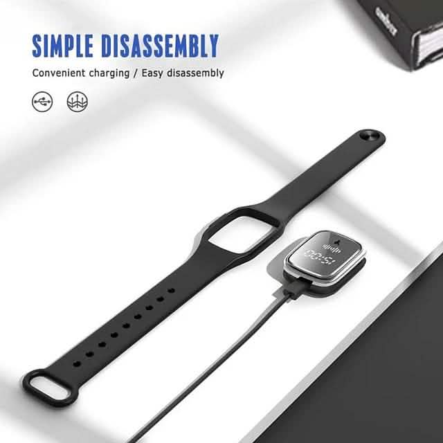 M2 Rechargeable Natural Ultrasonic Mosquito Repellent Watch by DailySale