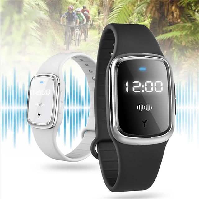 M2 Rechargeable Natural Ultrasonic Mosquito Repellent Watch by DailySale