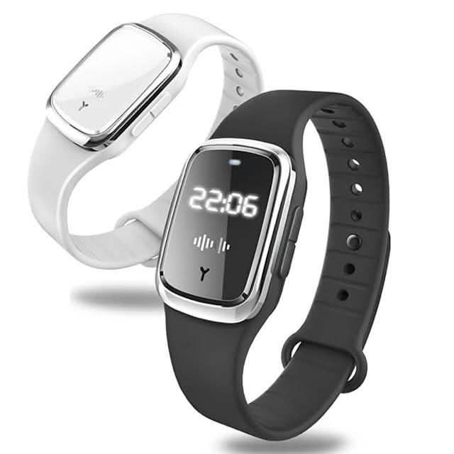 M2 Rechargeable Natural Ultrasonic Mosquito Repellent Watch by DailySale