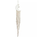 Macrame Woven Wall Hanging Boho Tapestry Moon Star Dreamcatcher Home Decor by DailySale