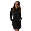 Marble Knit Mini Sweatshirt Dress by DailySale
