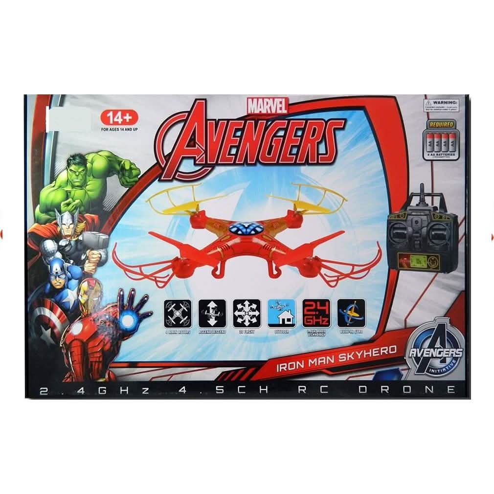 Marvel Licensed Avengers Sky Hero 2.4GHz 4.5CH RC Drone by DailySale