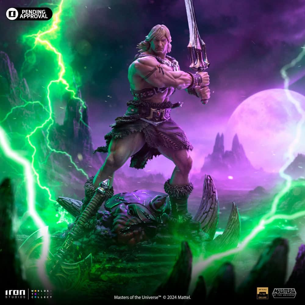 Statue He-Man Unleashed - Masters of the Universe - Art Scale 1/10 - Iron Studios by Iron Studios Collectibles Store