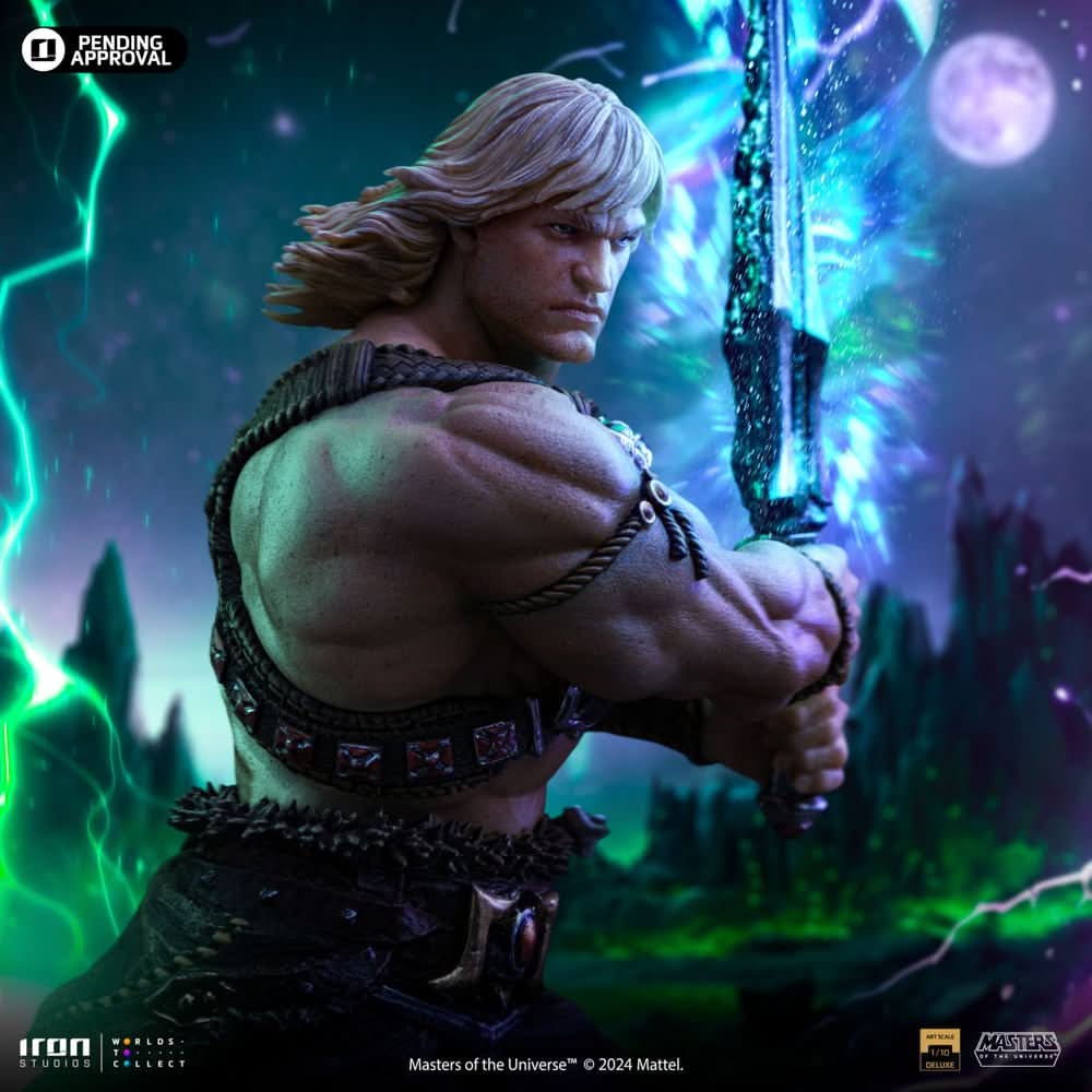 Statue He-Man Unleashed - Masters of the Universe - Art Scale 1/10 - Iron Studios by Iron Studios Collectibles Store