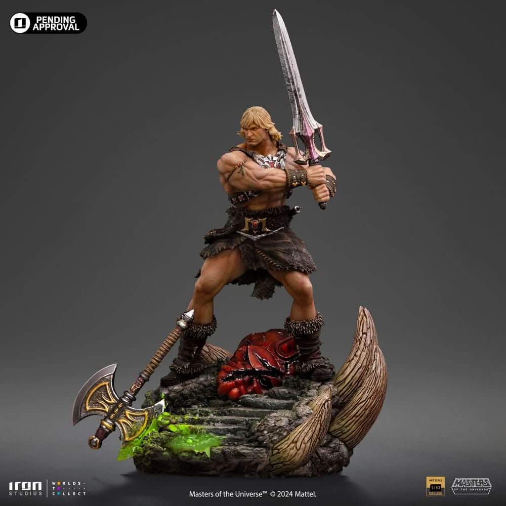 Statue He-Man Unleashed - Masters of the Universe - Art Scale 1/10 - Iron Studios by Iron Studios Collectibles Store