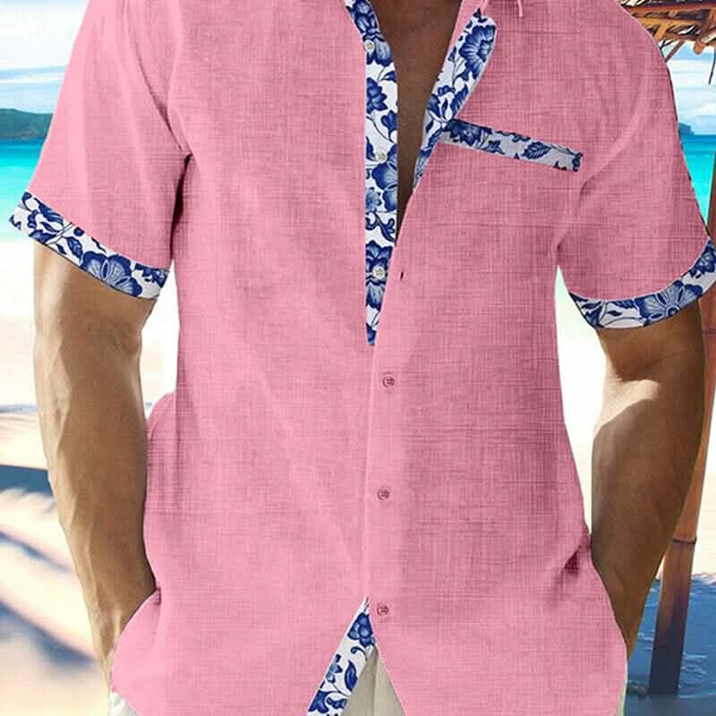 Men Casual Shirt Button Down Short Sleeve by DailySale