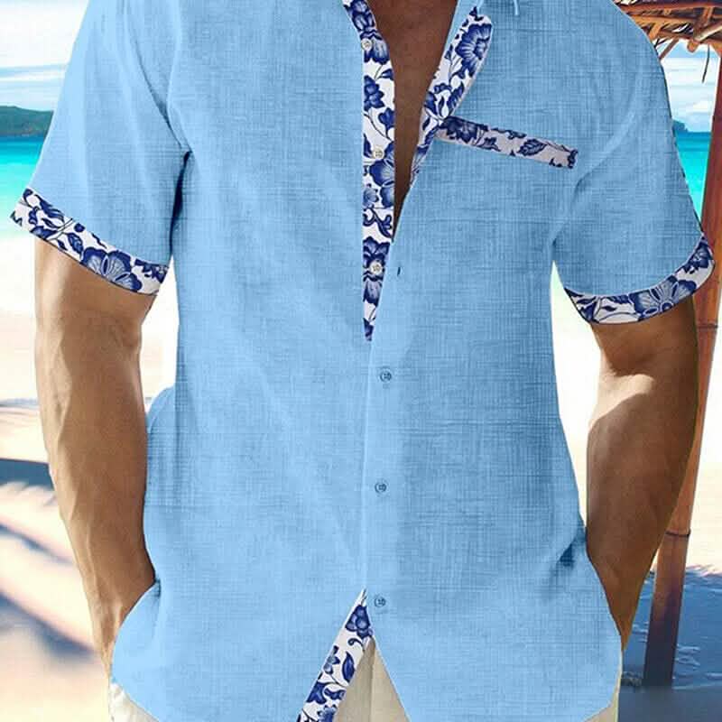 Men Casual Shirt Button Down Short Sleeve by DailySale
