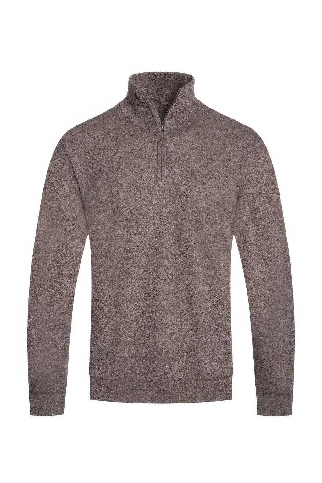 Mens Knit Quarter Zip Sweater by Tigbul's Variety Fashion Shop