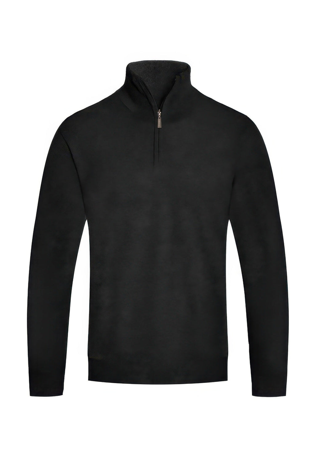 Mens Knit Quarter Zip Sweater by Tigbul's Variety Fashion Shop