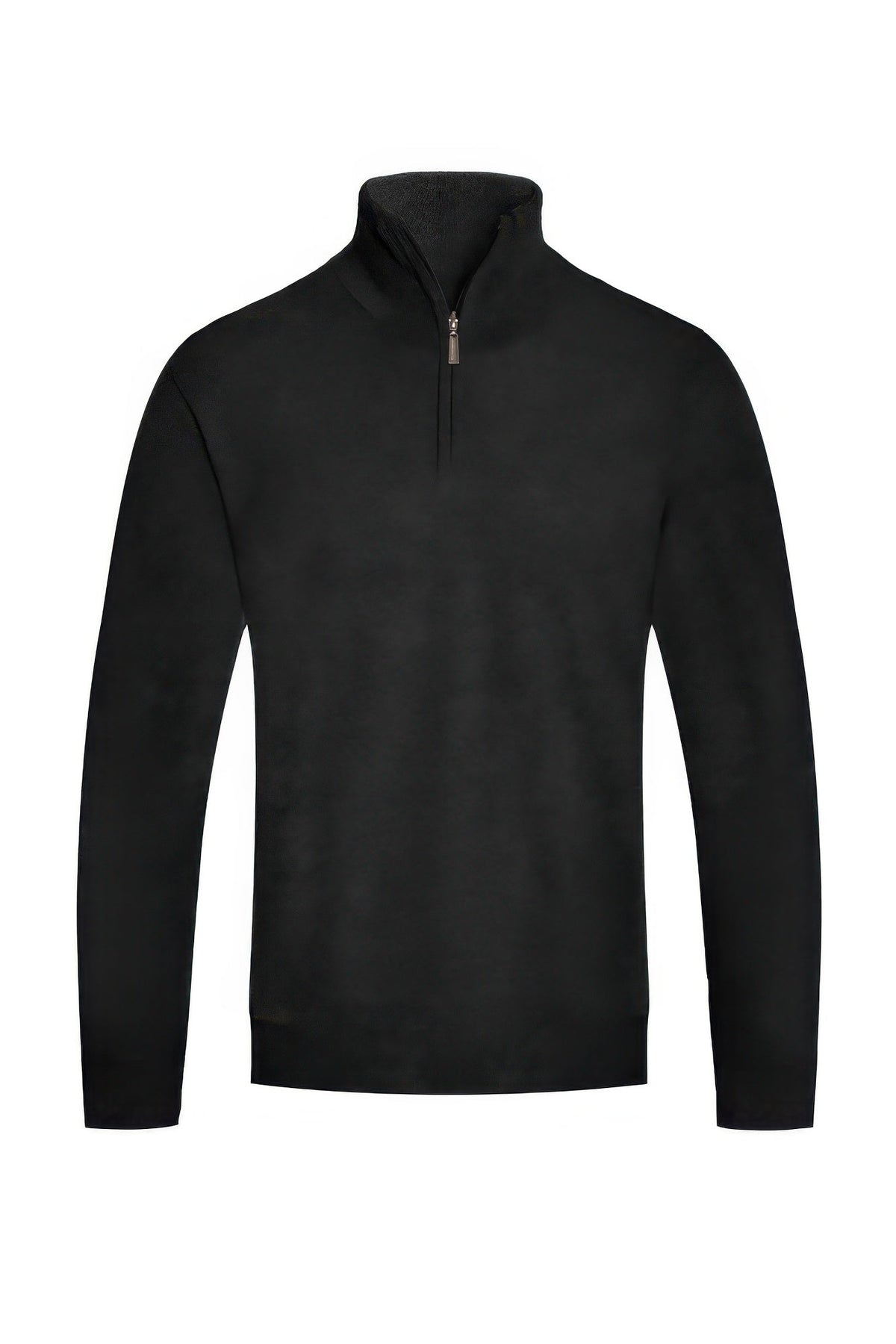 Mens Knit Quarter Zip Sweater by Tigbul's Variety Fashion Shop