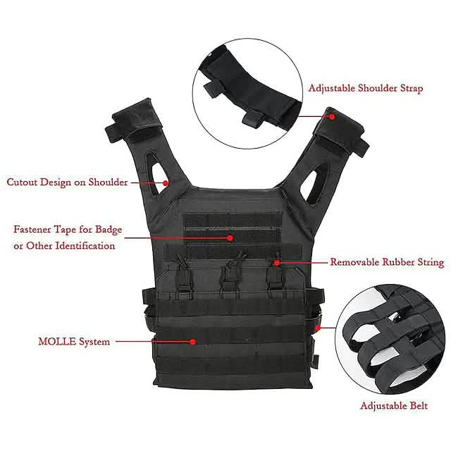 Men's Military Tactical Vest by DailySale