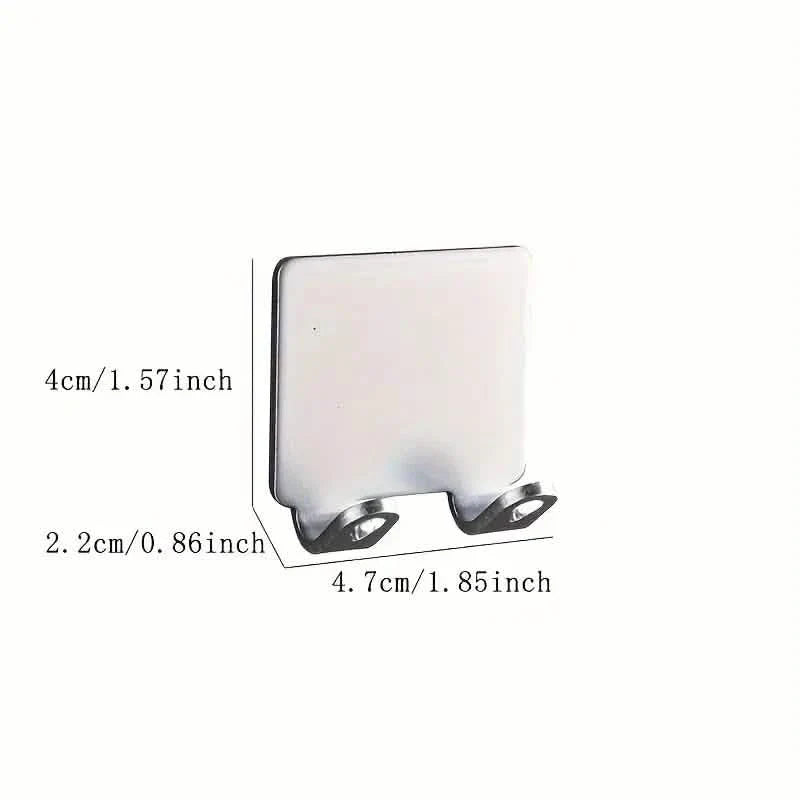 4-Pack: Storage Hook for Bathroom Razor Shaver or Wall Kitchen Use by DailySale
