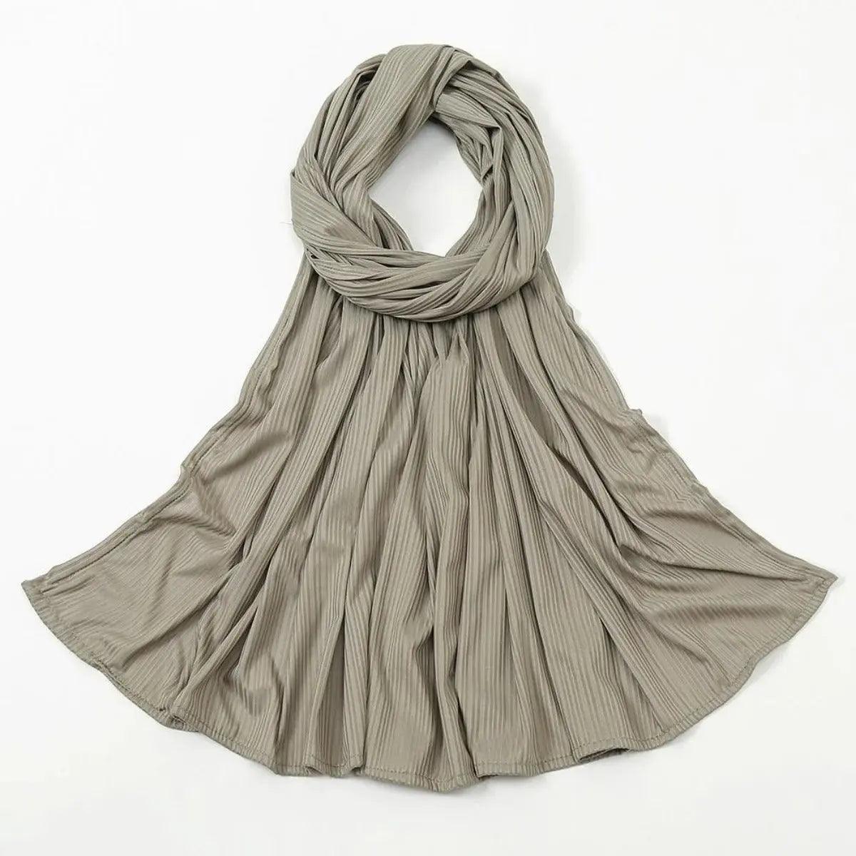 Crinkled Soft Jersey Hijab | Crinkled Hijab (MH001) by Mariam's Collection