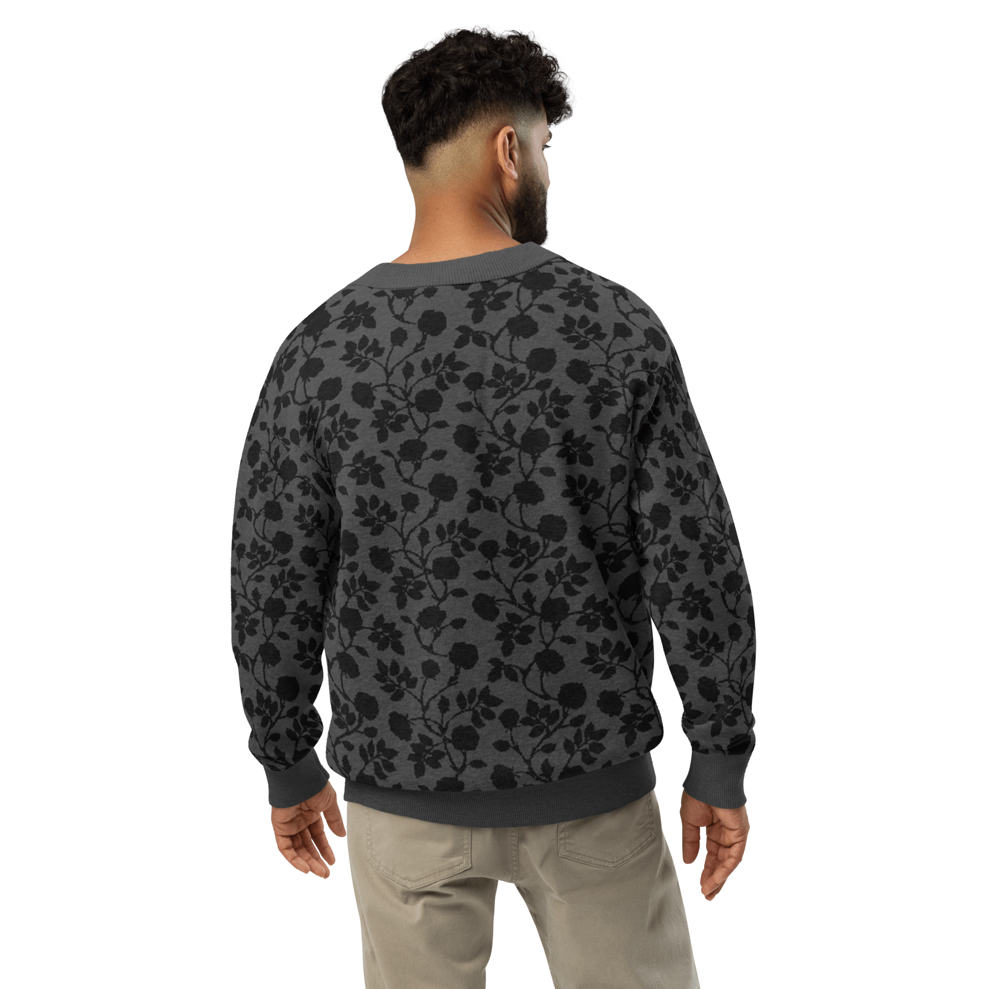 Midnight Bloom Knit Cardigan by Goth Cloth Co.