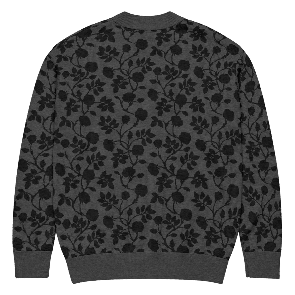 Midnight Bloom Knit Cardigan by Goth Cloth Co.