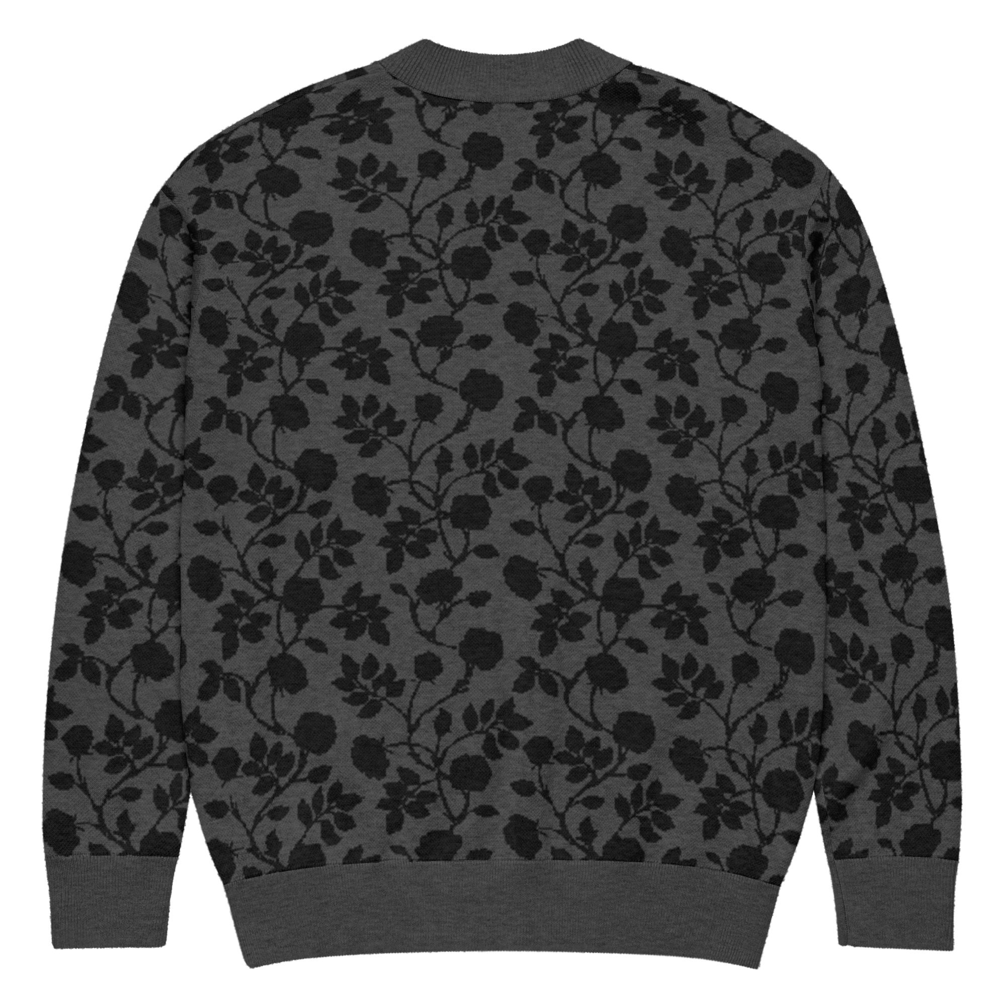 Midnight Bloom Knit Cardigan by Goth Cloth Co.