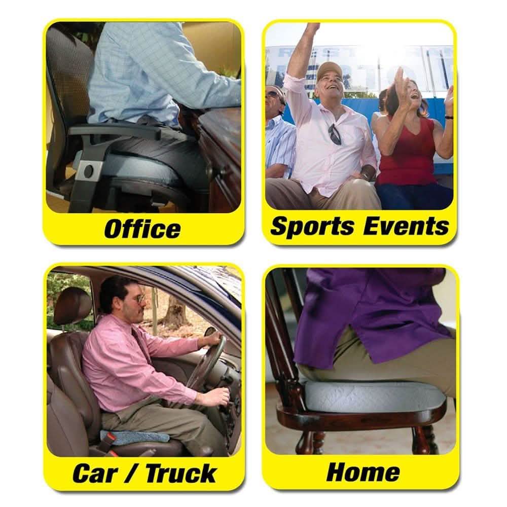 Miracle Bamboo Seat Cushion Orthopedic Design by DailySale