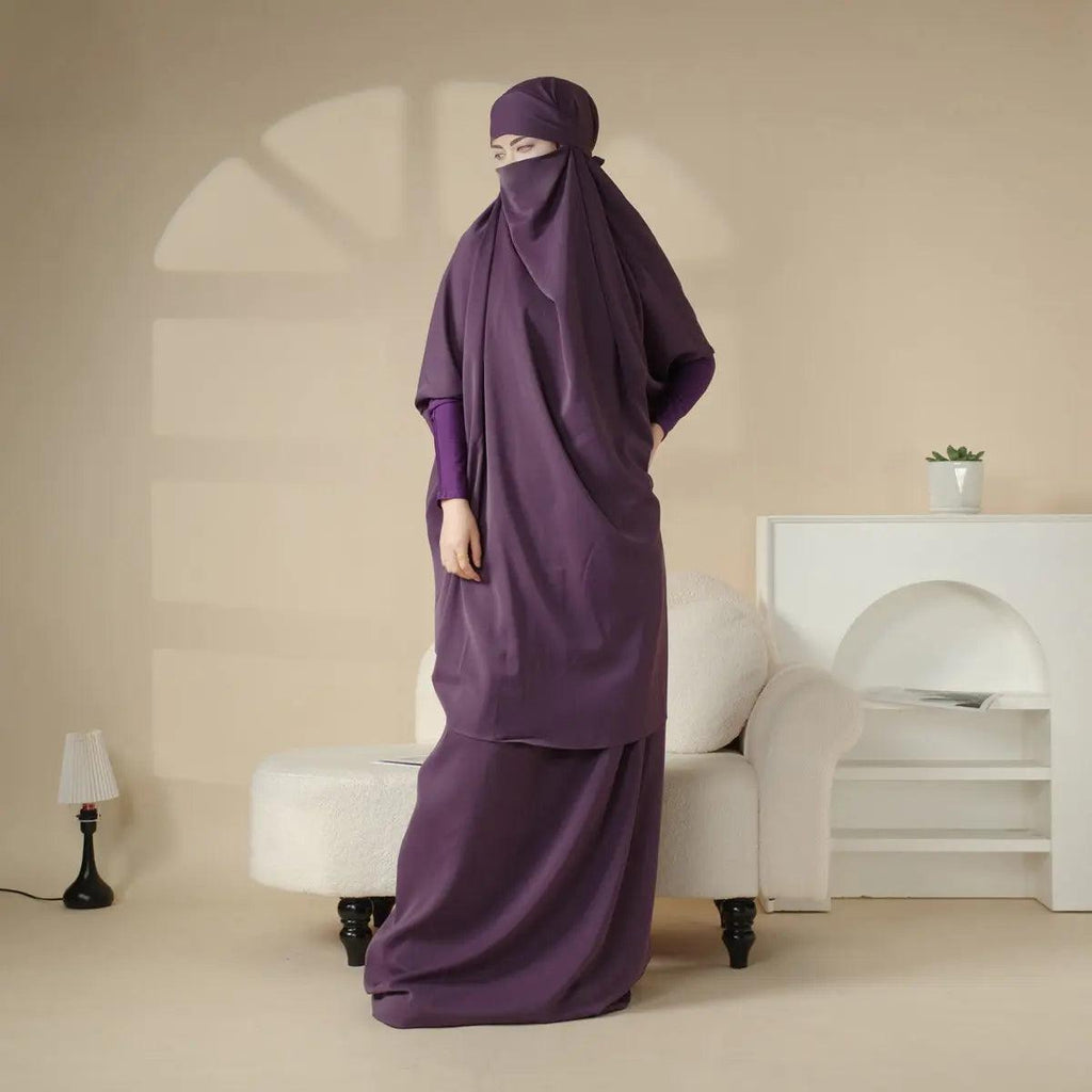 MJ003 Nida 2-Piece Set Jilbab by Mariam's Collection