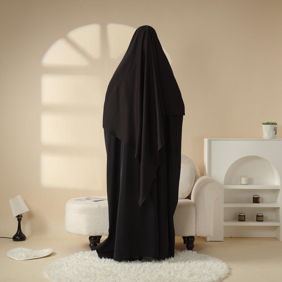 Matching Abaya Khimar Set (MK004) by Mariam's Collection