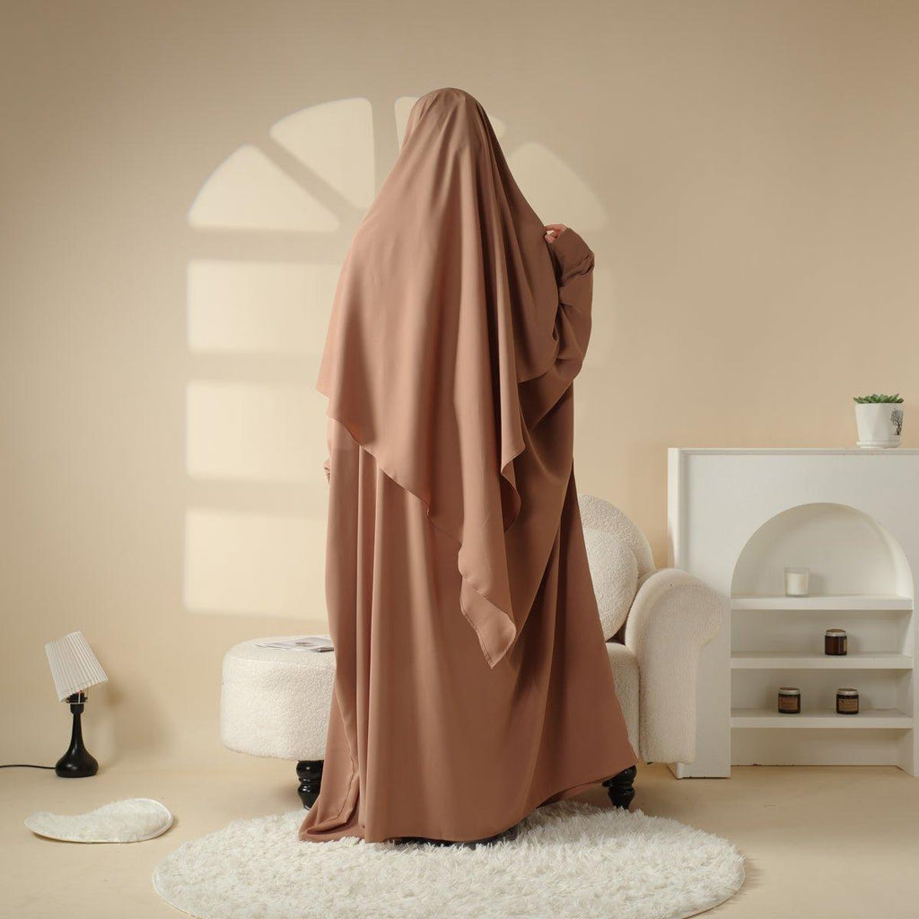 Matching Abaya Khimar Set (MK004) by Mariam's Collection