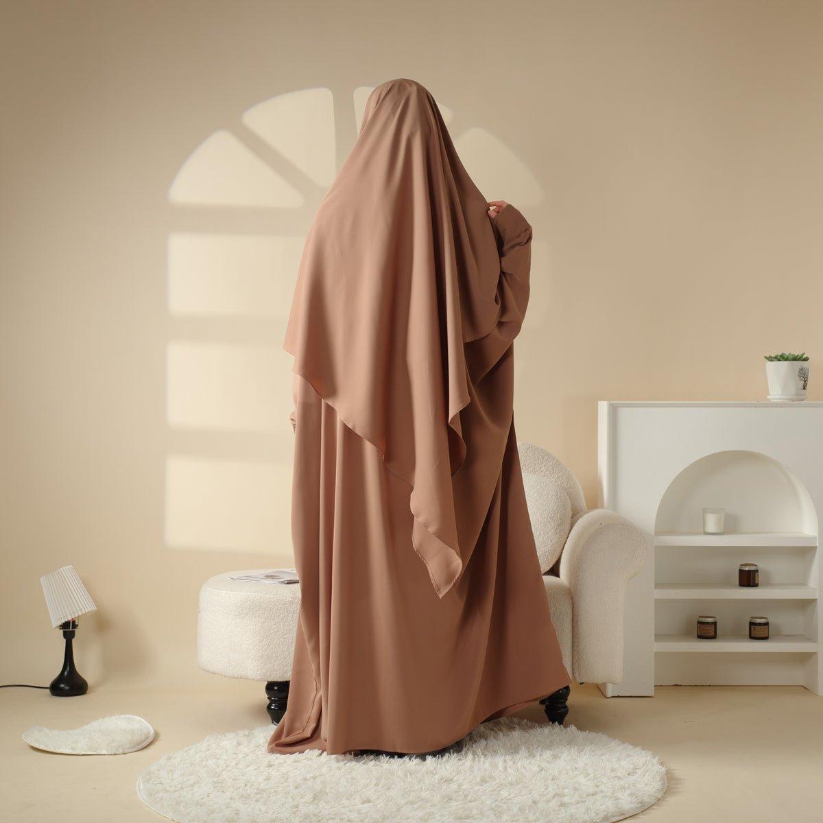 Matching Abaya Khimar Set (MK004) by Mariam's Collection