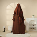 MK015 New Crepe Set Khimar by Mariam's Collection