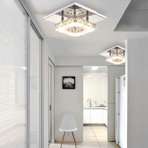 Modern LED Crystal Ceiling Lamp by DailySale