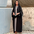 Moonlight Embroidered Abaya Set | Batwing Sleeve Robe with Matching Hijab (MOA183) by Mariam's Collection