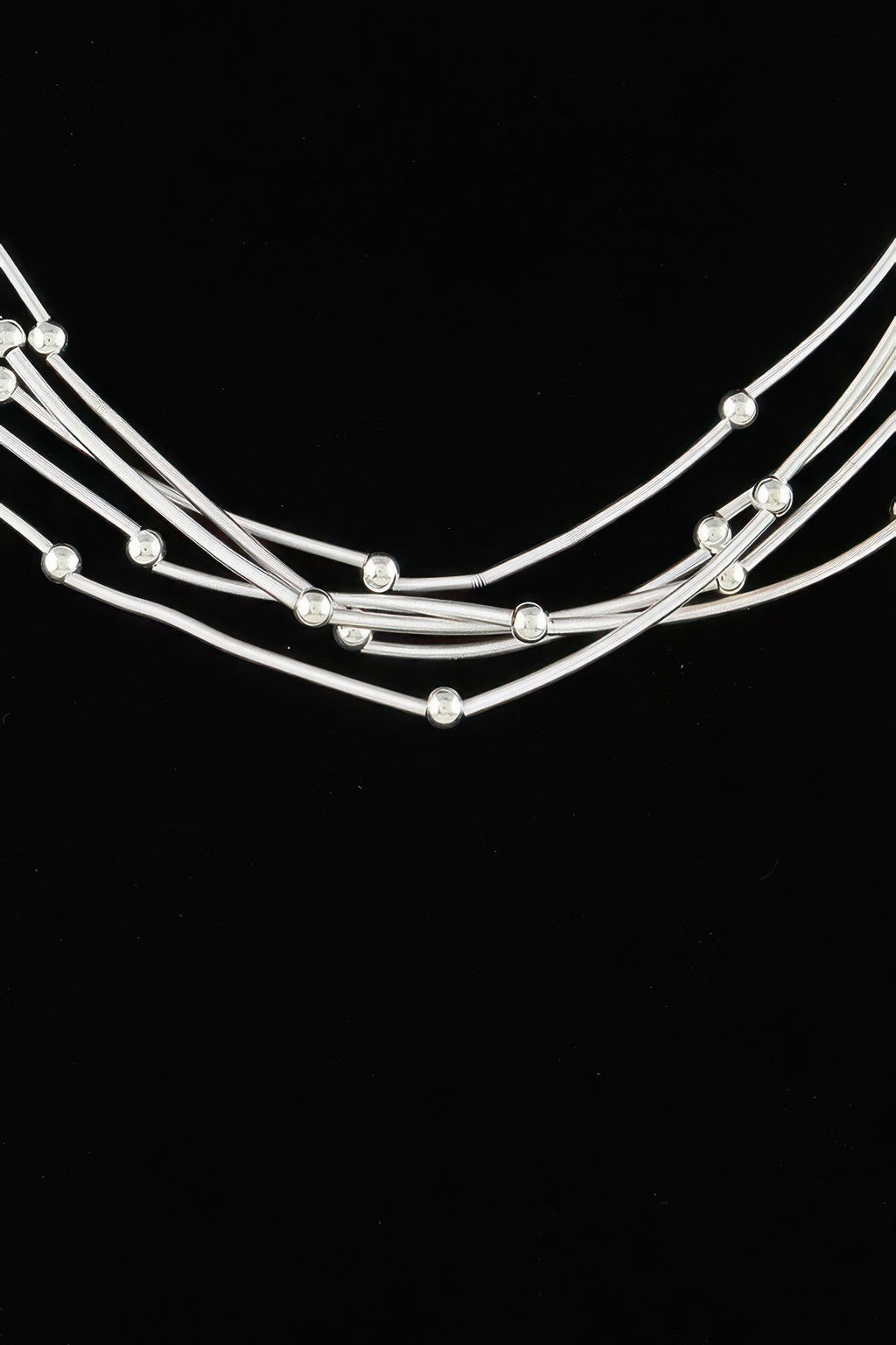 Multi Pillar Beaded Necklace by Tigbul's Variety Fashion Shop