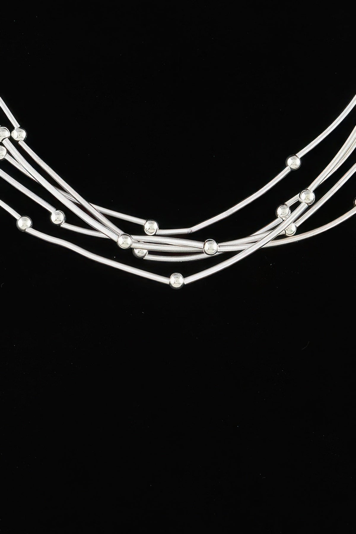 Multi Pillar Beaded Necklace by Tigbul's Variety Fashion Shop
