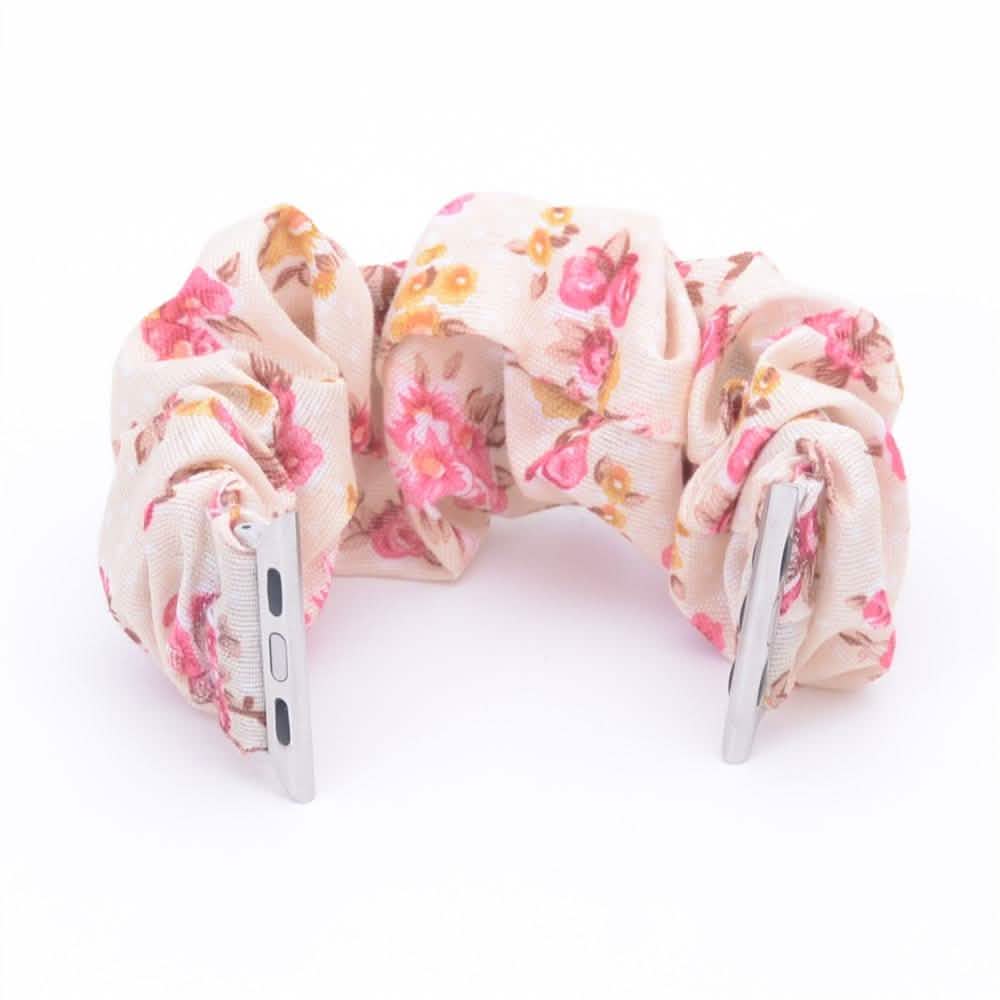 Multifunction Hair Scrunchie Apple Watch Band - Assorted Colors by DailySale